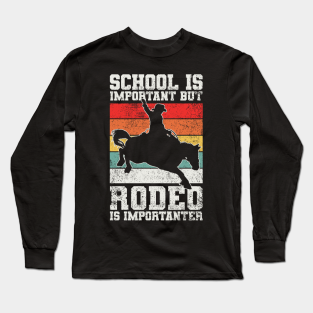 rodeo long sleeve t-shirt